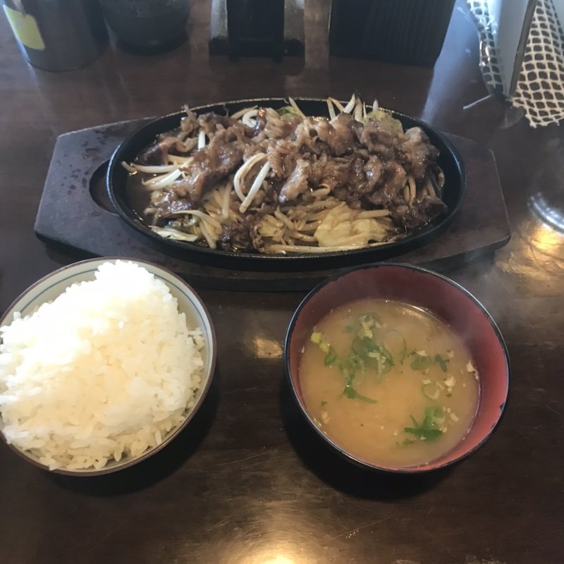 焼肉定食(長浜　わっしょい)