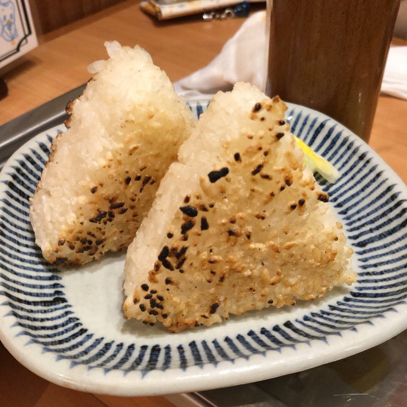 焼きおにぎり(やきとりの名門秋吉 梅田店)