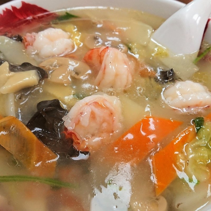 エビそば(坦坦麺餃子工房 北京)