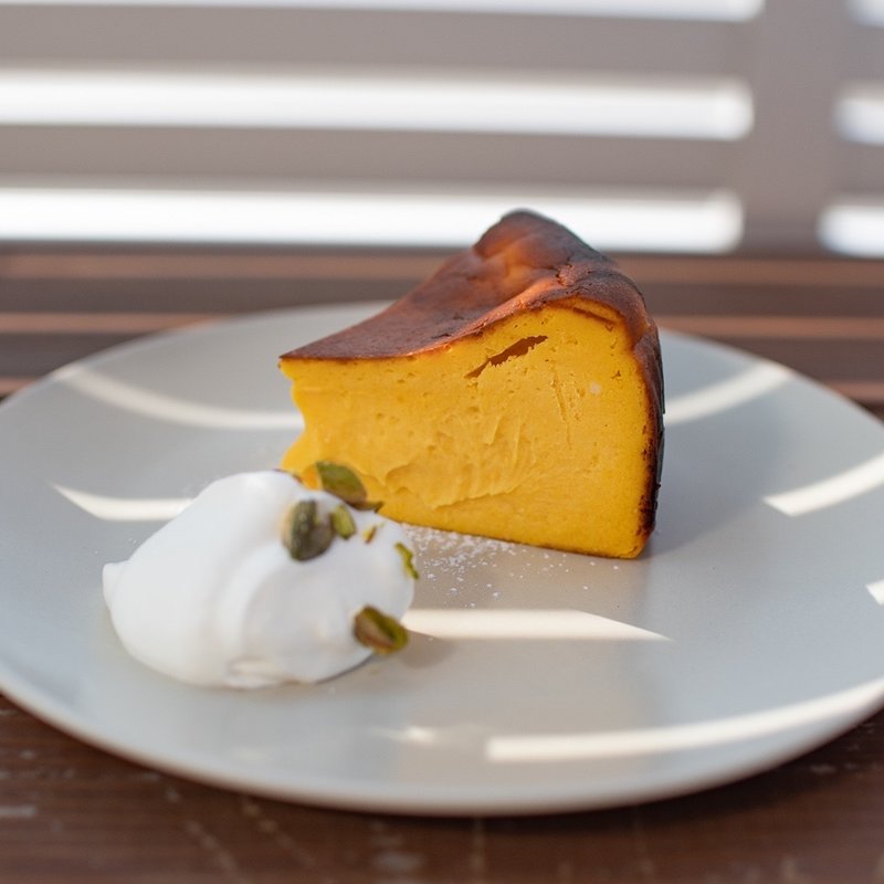 北海道かぼちゃのバスクチーズケーキ(Piece by Piece coffee)