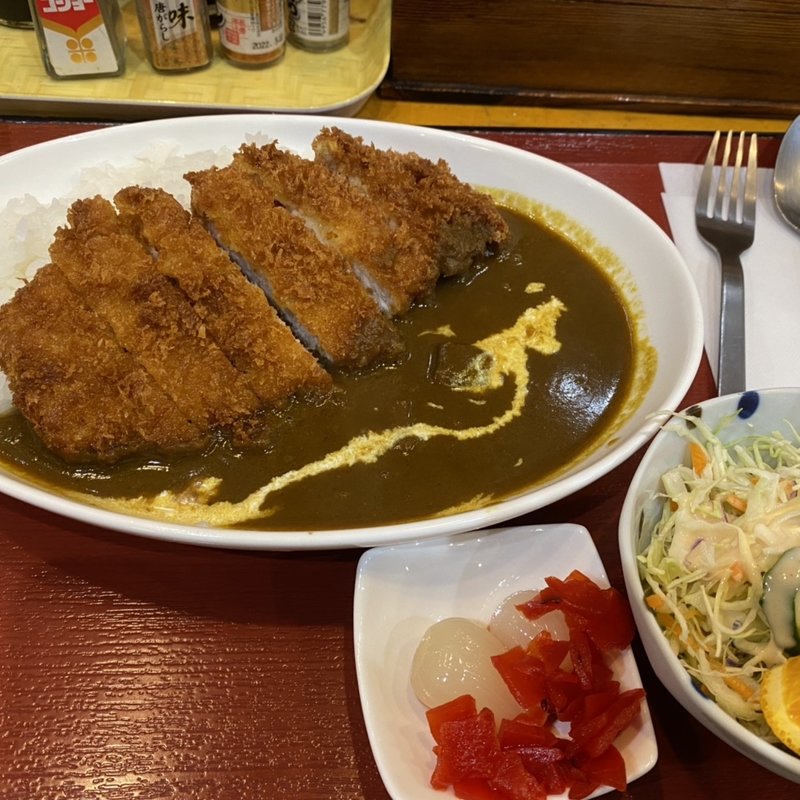プレミアム　ロースカツカレー(一二三味処 )