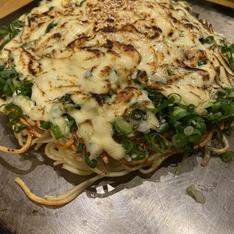 ネギチーズ焼き(お好み焼　もみじ )