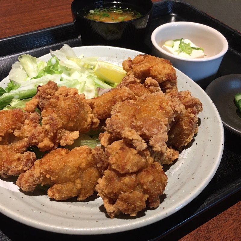 唐揚げ定食(手作り居酒屋 甘太郎 尼崎店)