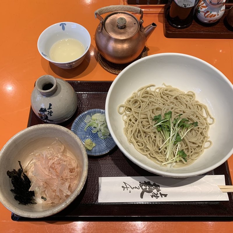 辛味大根おろしそば(上野やぶそば)