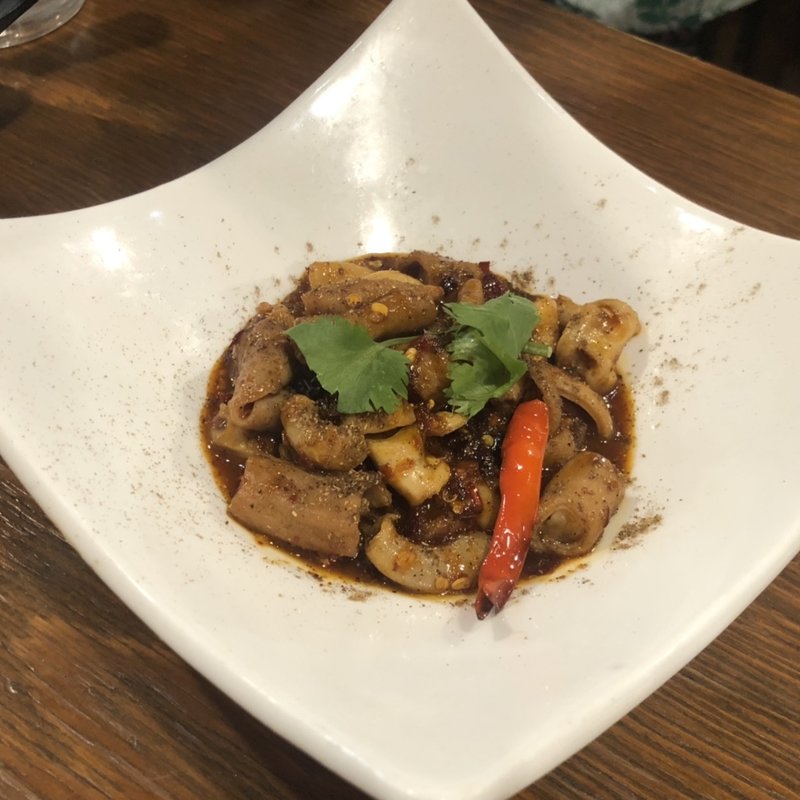 麻辣ホルモン(金満食堂)