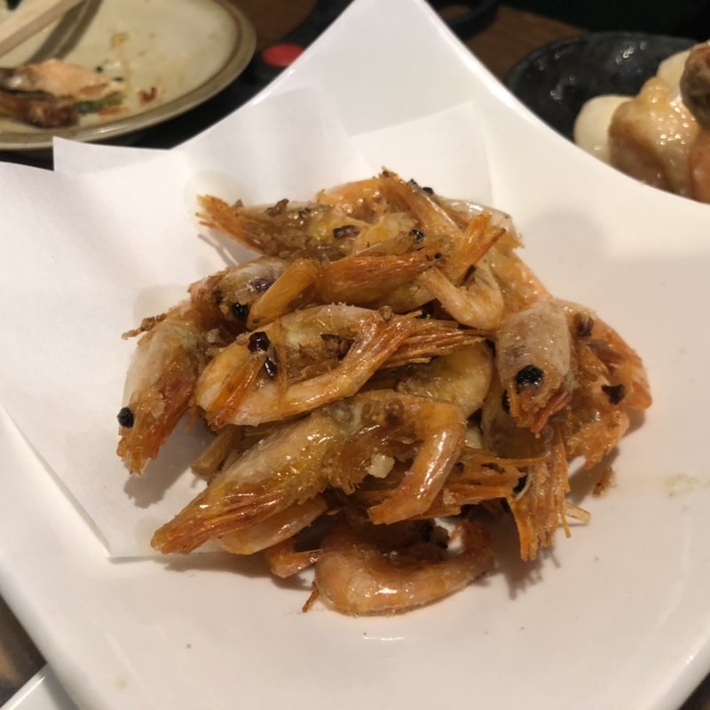 小エビの唐揚げ(金満食堂)