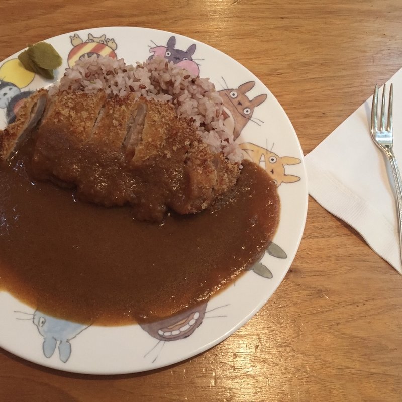 畑ごはんのカツカレー(カフェ麦わらぼうし （カフェムギワラボウシ）)
