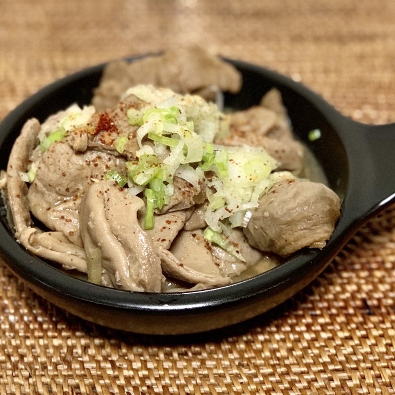 馬のモツ煮込み(富士竹 )