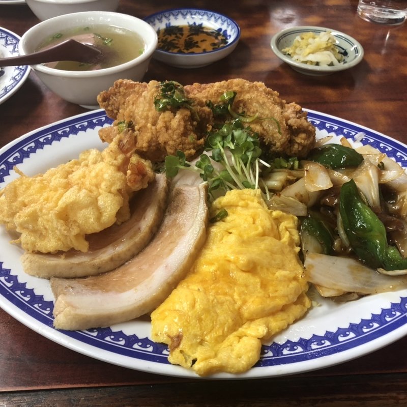 特別五目入り定食(若水 （ワカミズ）)