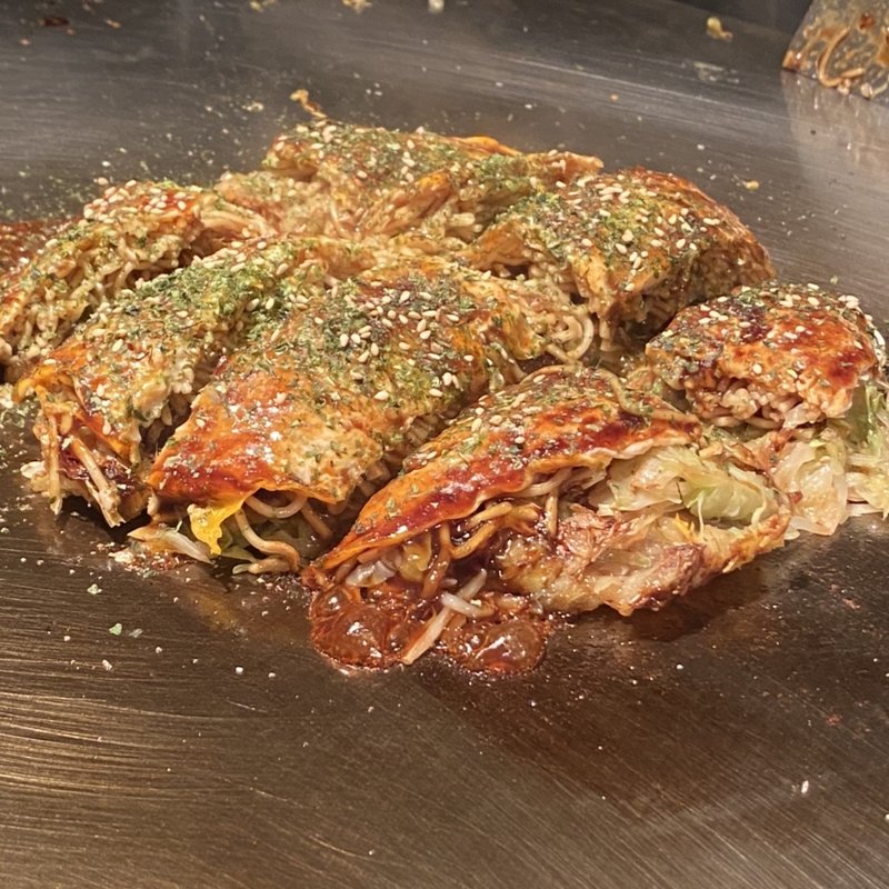 広島焼き(鉄板焼　まるき)