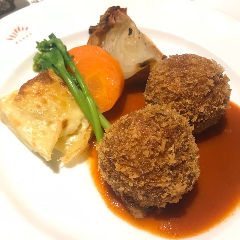 文化洋食店のカニコロッケ(文化洋食店)