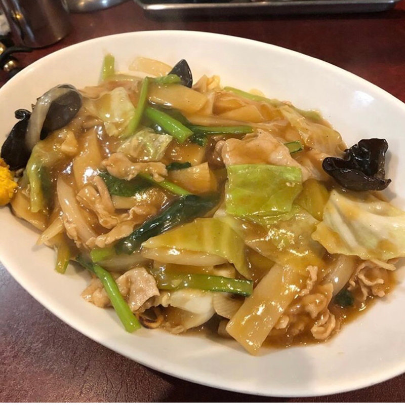 五目焼きそば(大龍飯店)