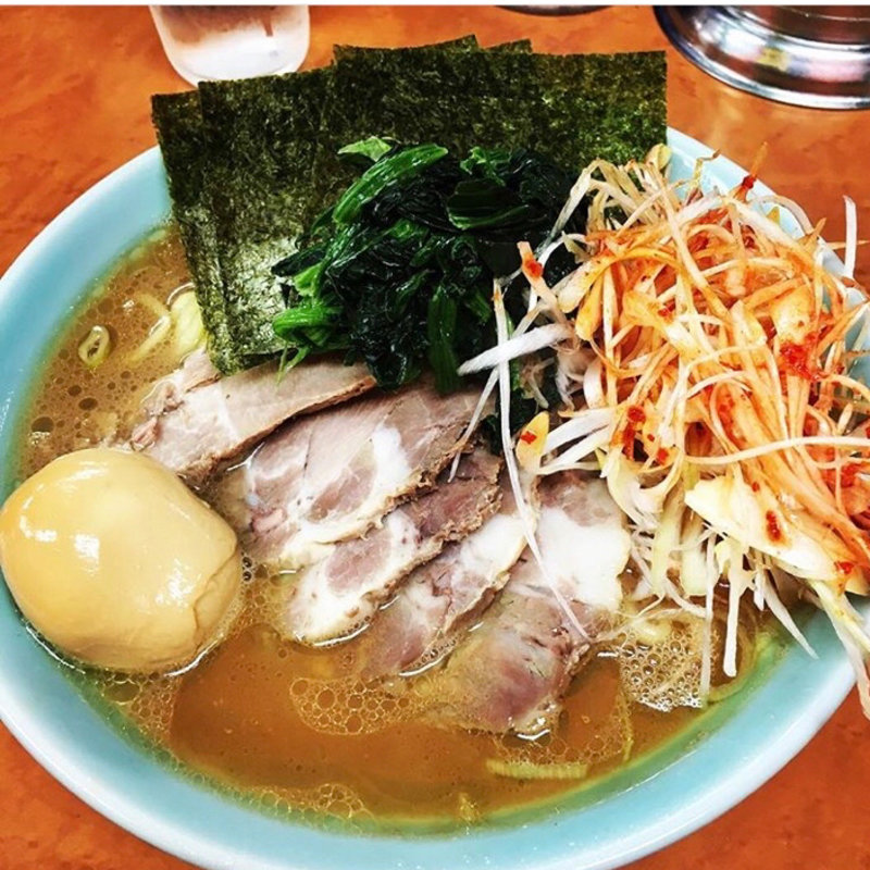 中盛　チャーシューメン(家系ラーメン 町田家 新百合ヶ丘店)