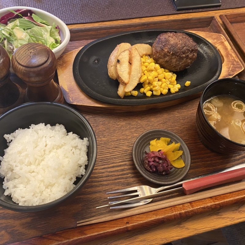 ハンバーグステーキ(ARAIYA NEST (アライヤ ネスト))