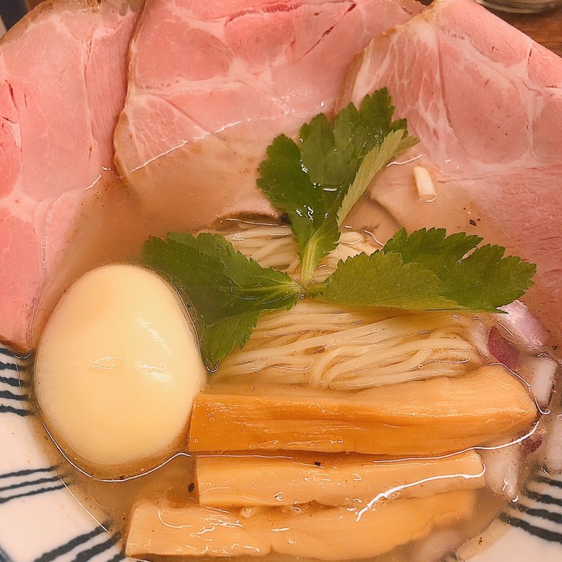 しまなみ海道玉藻塩らーめん(スパ石井玉子肉増し)(ちゅーかそば 帳)