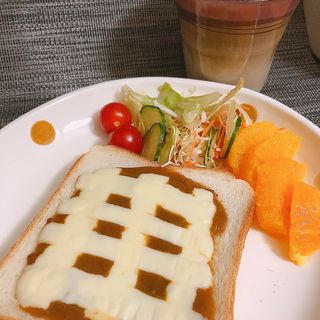 カレーチーズトースト(すえ☆pi亭)