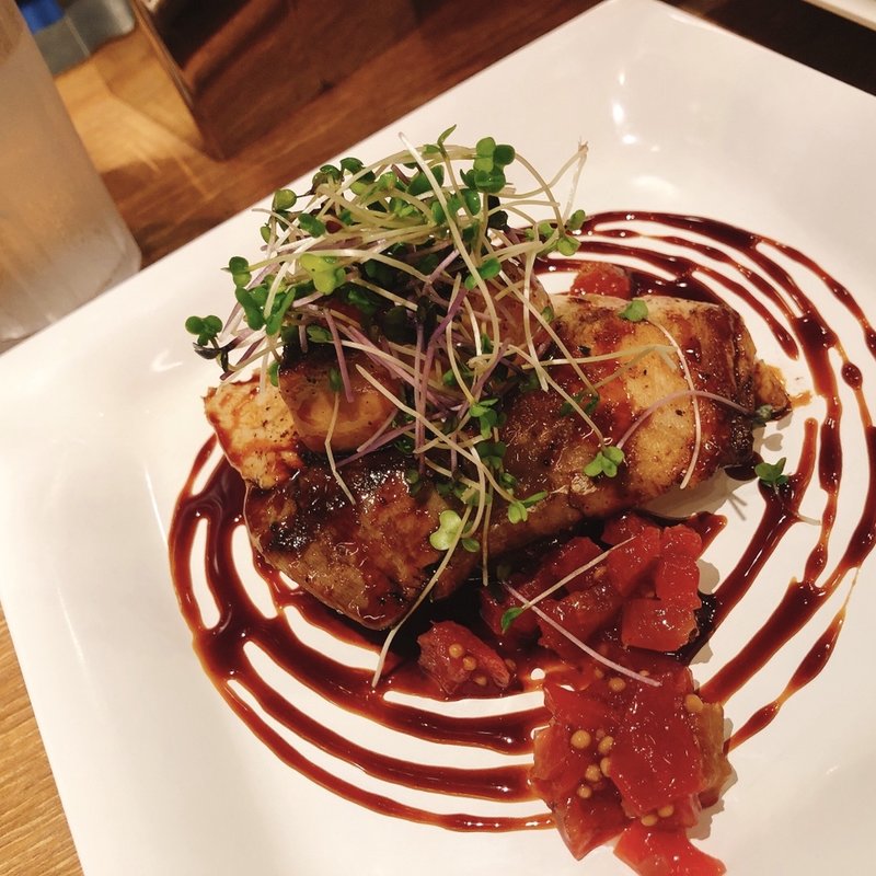 ブリとフォアグラのステーキ（ぶり大根）(赤白 ルクア大阪店 （コウハク）)