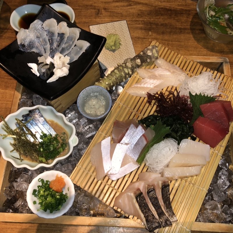 刺身盛り合わせ(磯ぎよし 薬院店)