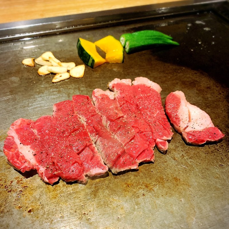 角切ステーキ(お好み焼きロック )