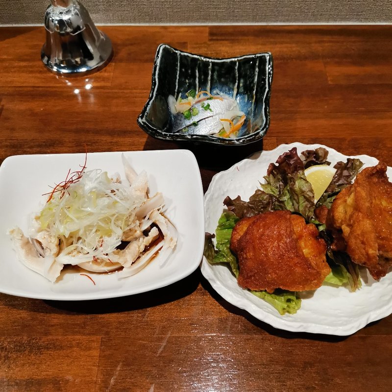 ざんぎ (にんにく醤油) 他(くいもの酒場 わはは)