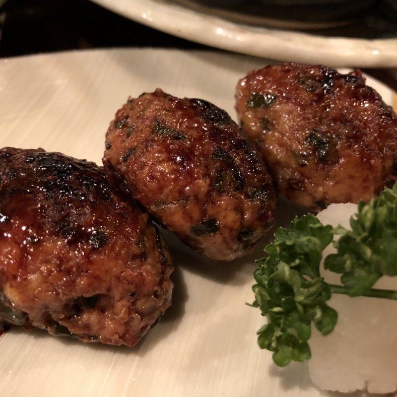 自家製鶏つくね(壽哲廸 （おやじ）)