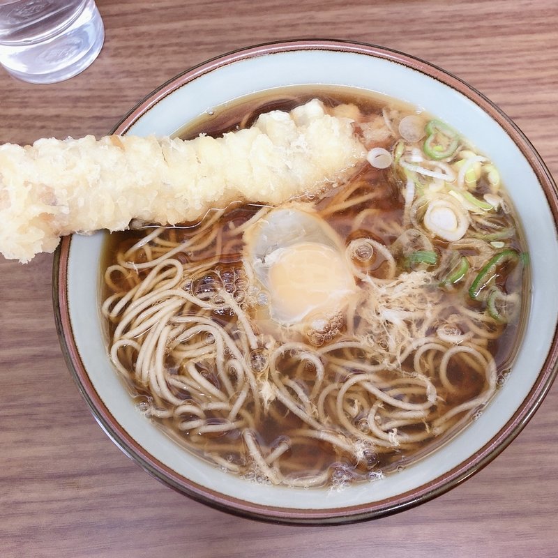 ちくわ天玉そば(文殊 志村三丁目駅店 )