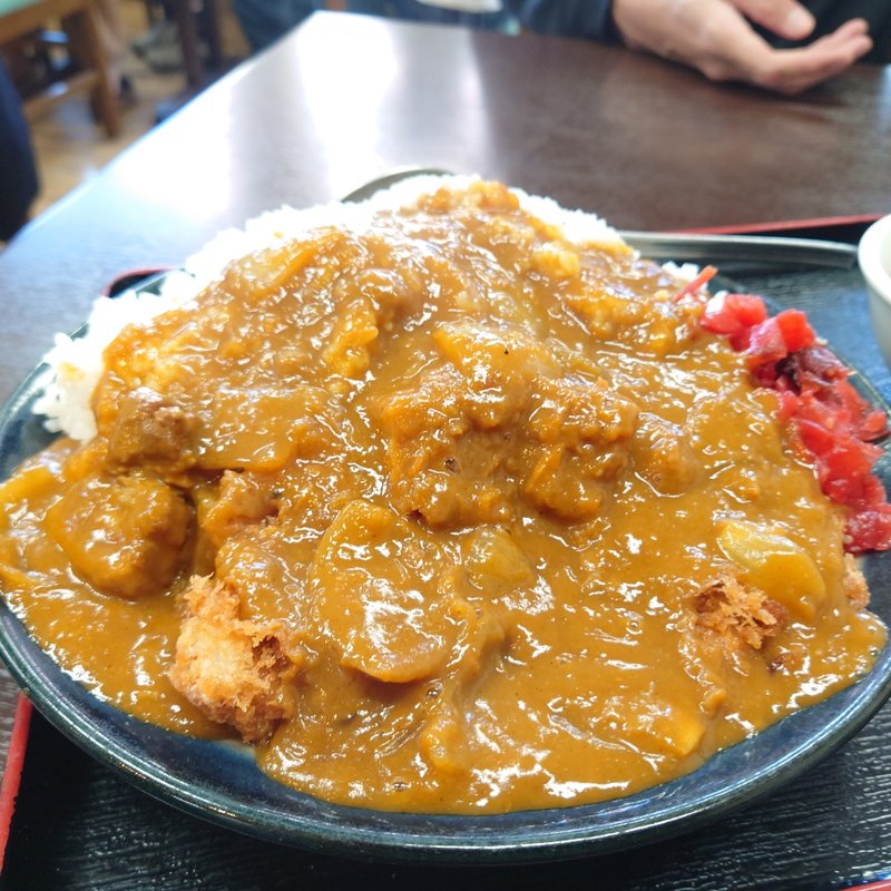 カツカレー特盛(丸福)