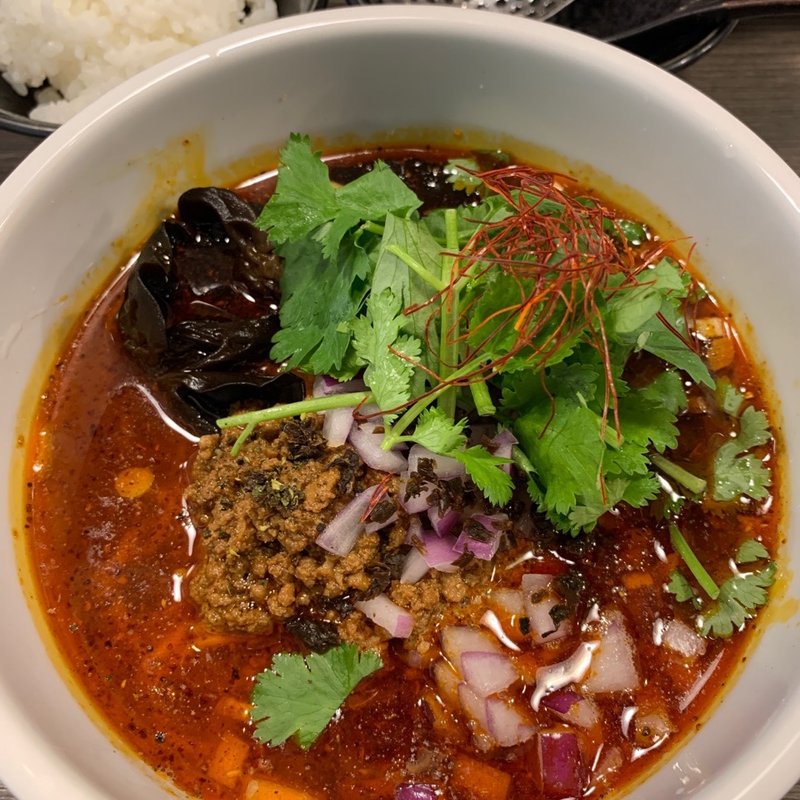 限定・麻辣麺(香氣 四川麺条 千歳烏山店)