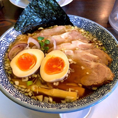 ラーメン（チャーシュー、煮卵入り）写真 ラーメン（チャーシュー、煮卵入り）写真 チャーシュー＆味付け