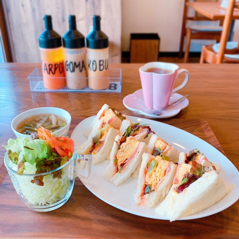 さくらサンド　ミニドリンク付き(SAKURA COFFEE)