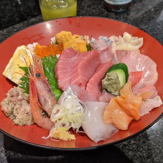 特上海鮮丼(魚浜 蒲田本店)