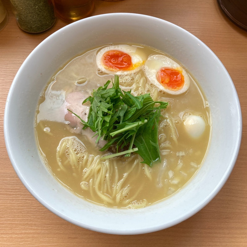 味玉鶏白湯そば（並）（大）（特）(はぐれ雲)