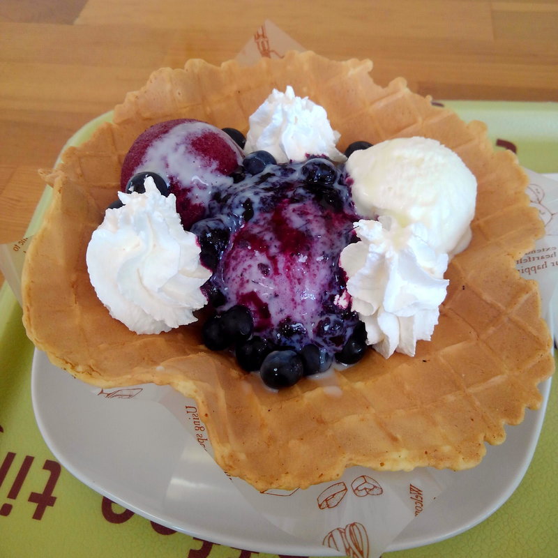 自家製ブルーベリーパフェ(KOZENJI cafe （こぜんじカフェ）)