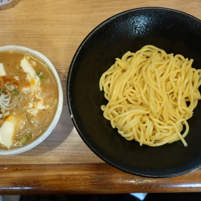 チーズ味噌つけめん(らーめんななと)