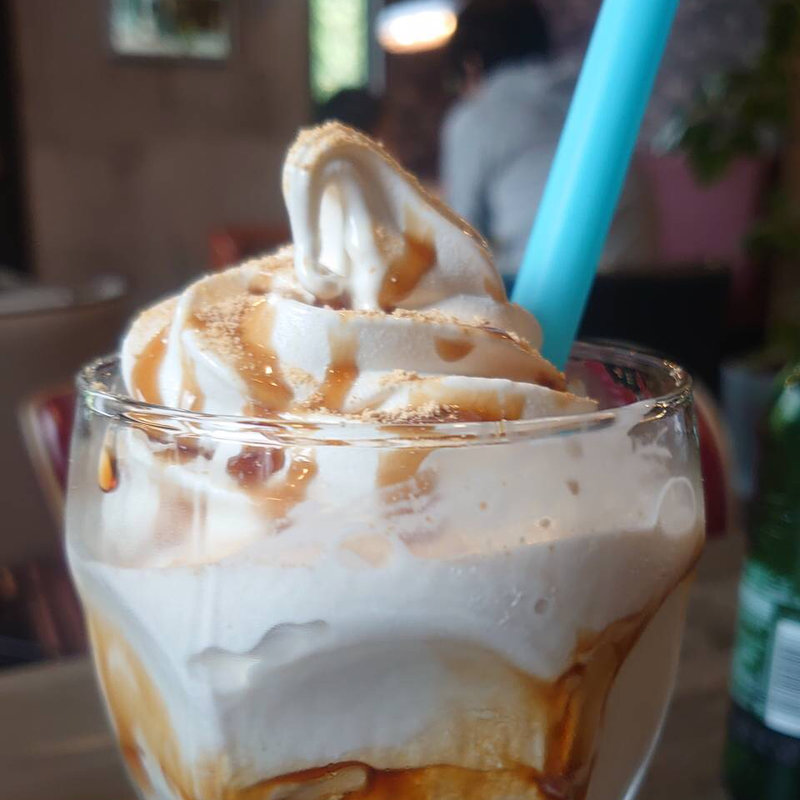 黒蜜きなこシェイク(GREEDY FOX BURGER)