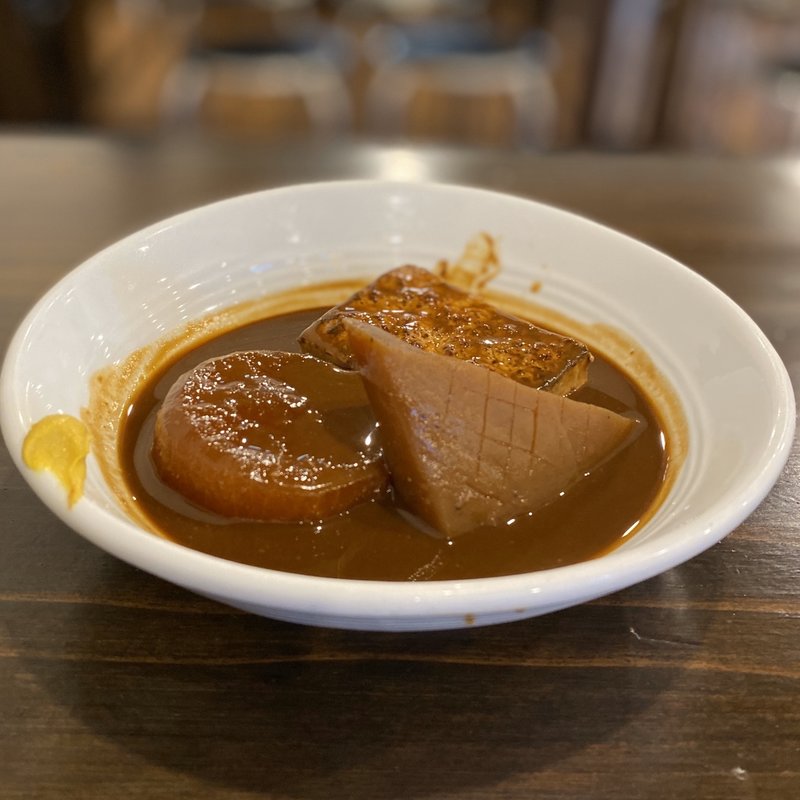 味噌おでん(大根、焼豆腐、こんにゃく)(晴れのちハレ)