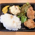 でか唐揚げとチキン南蛮の合い盛り弁当(とりいちず 新横浜店)