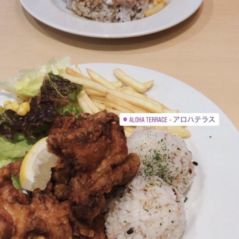 チキンプレート(ALOHA Kitchen アロハテラス木更津店)