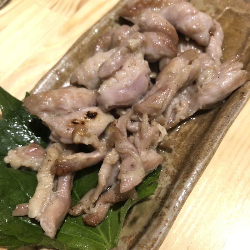 せせりの塩焼き(天神酒場 木もと)