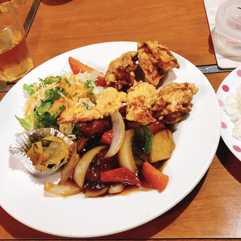 A定食(中華 来々)