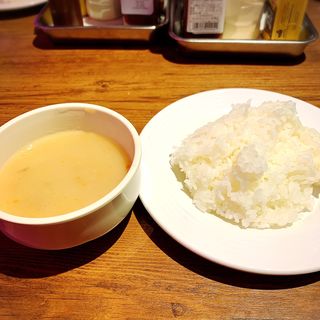 ライスとスープ(ステーキハウス88 Jr. 松山店)