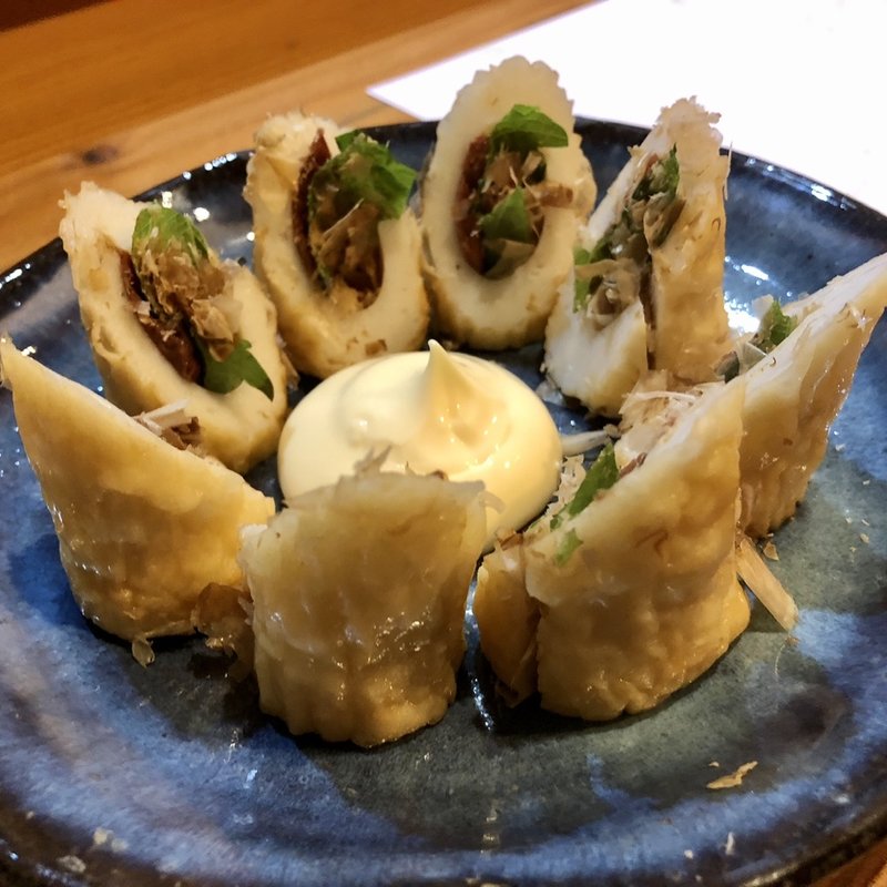 ちくわ巻き(塩梅)