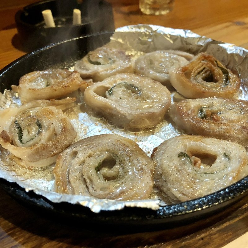 豚バラ巻き(塩梅)