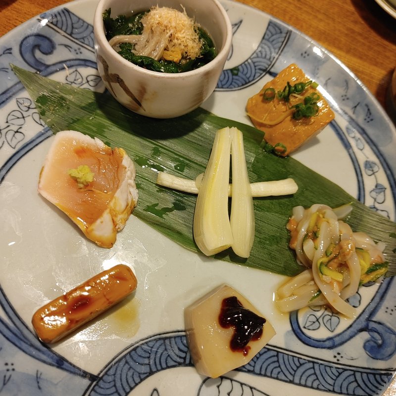 酒肴の盛り合わせ(和食料理 うおいちばん)