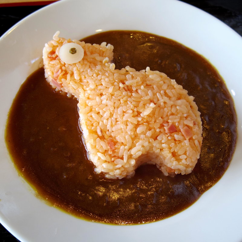 赤べこカレー(憩の館ほっとinやないづ （イコイノヤカタホットインヤナイヅ）)