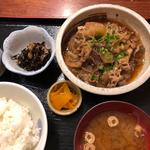 肉豆腐（週替わり定食）