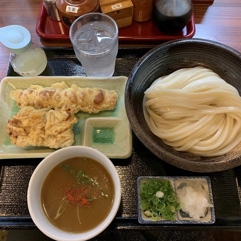 生醤油うどん(うどん 蔵十 （くらじゅう）)