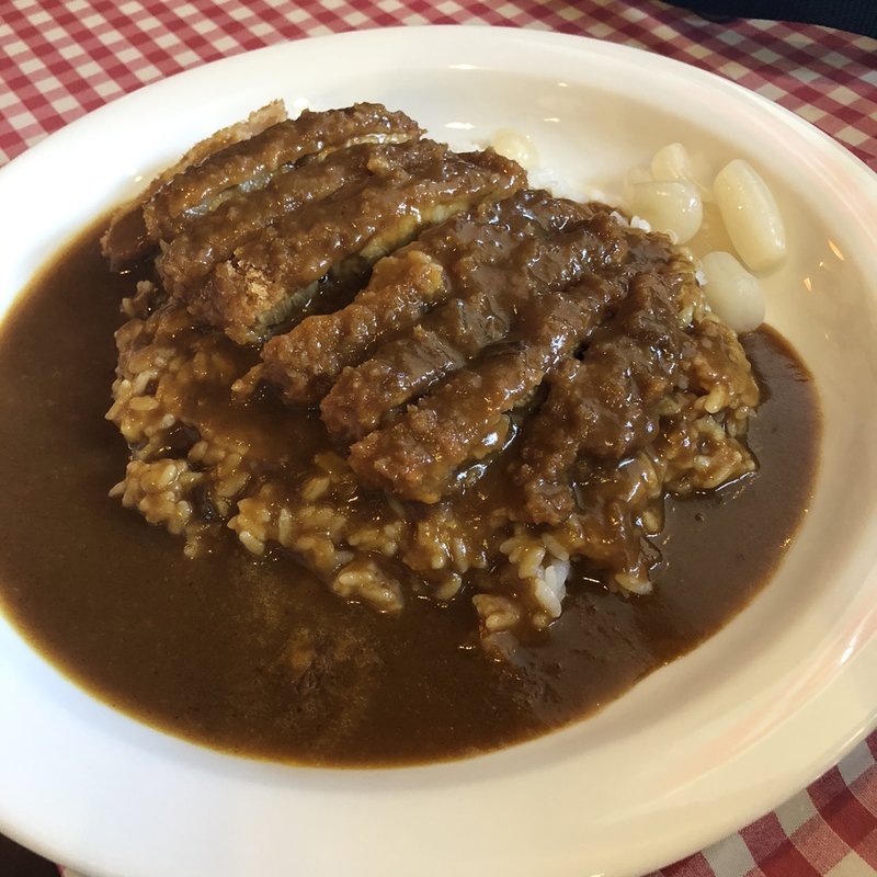 カレーライス（トンカツ）(インダスカレー城南区本店)