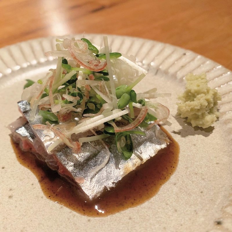 さんま刺身(広尾 小野木)