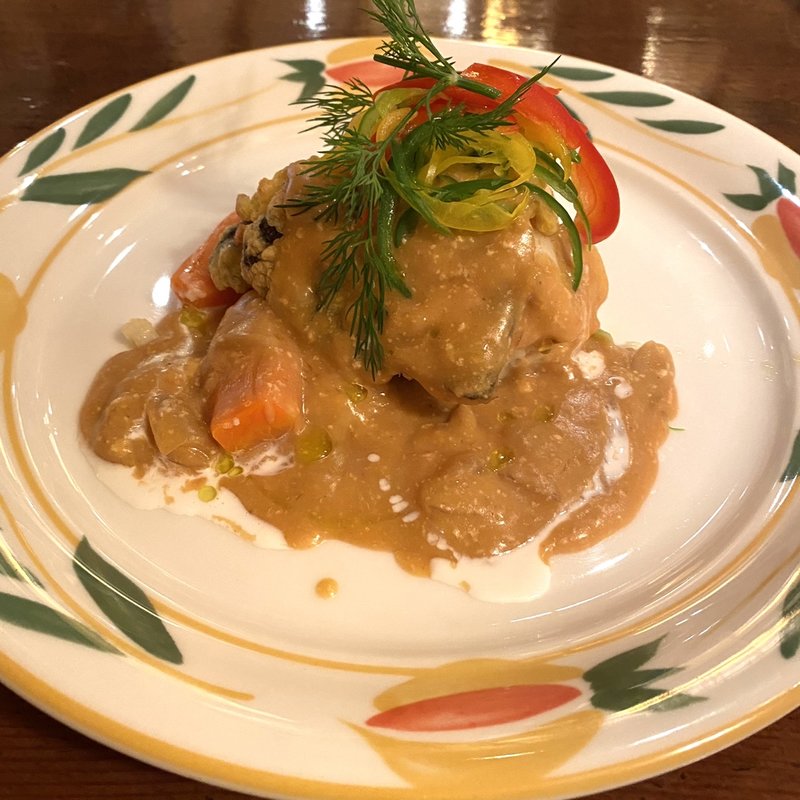 黄金ガレイのムニエル　ウニソース(カサ・デ・フジモリ 関内店)